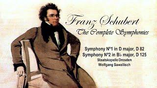 SCHUBERT - Symphonies Nº1 & Nº2 ~ Staatskapelle Dresden, Wolfgang Sawallisch