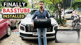 Finally Basstube Installed in My Hyundai Venue Facelift | LOUDEST BASSTUBE | Kartik Paal