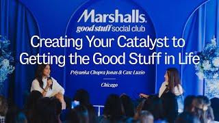 Priyanka Chopra Jonas opens up to Cate Luzio about her catalysts for creating the good stuff in life