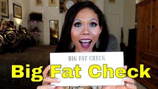 Ebates Big FAT Check Cash Back| Auroras Vlog