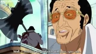 kizaru epic talk on the den-den mushi