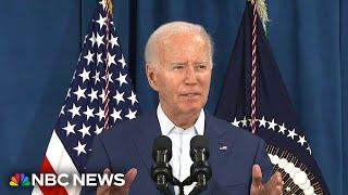 ‘We cannot be like this’: Biden speaks after shooting at Trump rally
