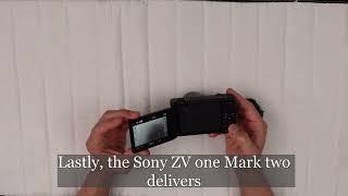 5 Reasons To Buy and Not to Buy: Sony ZV1 Mark II
