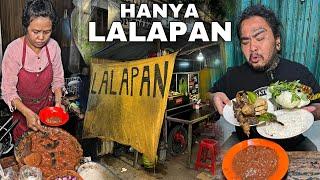 HANYA BERTULISKAN LALAPAN TAPI JUALAN NYA SUPER URAKAN..!!!