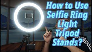 Andobil 10" Selfie Ring Light Tripod Stand Review! Worth it?