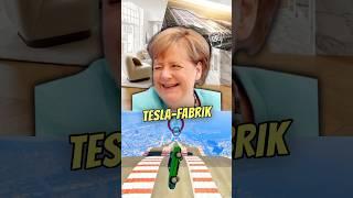 Merkel und Monte brechen in die Tesla Fabrik ein!