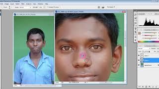 Photoshop Tutorials Telugu | How to Change Skin Color in Photoshop | adobe cs3 tutorial