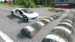 Cars vs Weird Speed Bumps #9 - BeamNG DRIVE