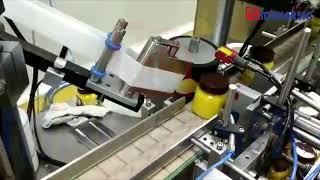 Spot Wrap Around Labelling Machine | High Speed Round Bottle Labeler | Maharshi