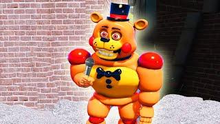 Animatronic Freddy sings a SONG about LOVE  GTA 5 Mods FNAF Multi Pulti