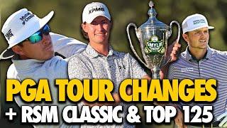 RSM Classic, PGA Tour Changes, LIV/DP World Tour Membership