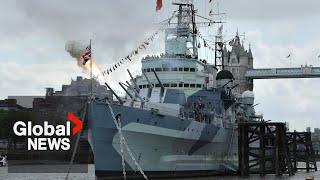 D-Day: Tour HMS Belfast, the warship that covered Canadian troops on Juno Beach