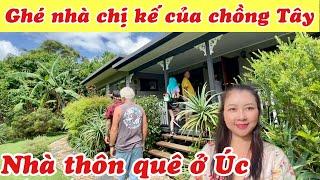 NHÀ THÔN QUÊ Ở ÚC RA SAO | GHÉ NHÀ CHỊ KẾ CỦA CHỒNG TÂY | BƠI CHIỀU MƯA | CHAU RICHES | CUỘC SỐNG ÚC