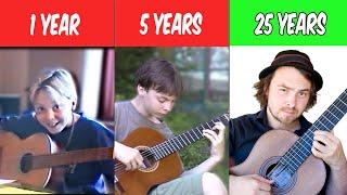 MY 25 YEARS OF GUITAR PROGRESS (...20.000 hours)