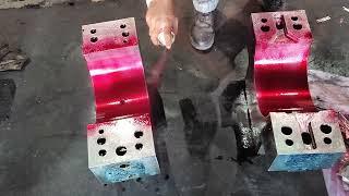 Capital Overhauling of 250 MW Steam Turbine Part-19 / DPT(Dye Penetration Test) of Turbine Bearings