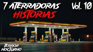 1 HORA DE HISTORIAS DE TERROR GASOLINERAS Vol. 10 l Terror Nocturno