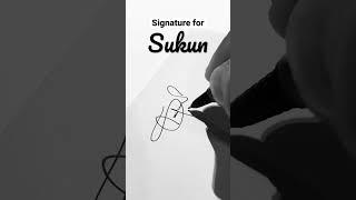 Signature for Sukun | SimpleSigns