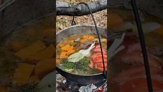 Как приготовить суп на охоте #еда #кулинария #охота #природа #soup #hunting