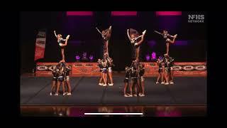 Lincoln-Way East High School IHSA State Cheerleading Finals 2023