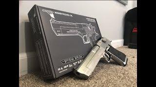 WE Tech/Cyber Gun Chrome .50 AE Desert Eagle Review!