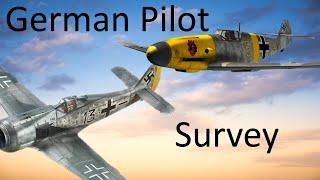 German Air Force POW Pilots appraisal of P-51, P-47, and P-38 fighter planes and their armaments