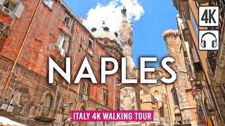 Naples 4K Walking Tour (Italy) - 3h Napoli Tour with Captions & Immersive Sound [4K Ultra HD/60fps]