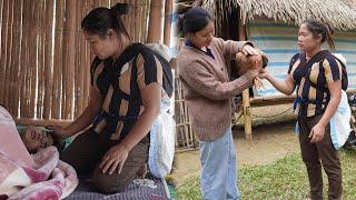 Single Mom - Manh's condition has improved,Yen's mother came to visit and help Yen take care of Manh