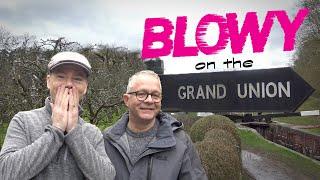 A Blowy on the Grand Union Canal. Our Winter Narrowboat Adventure! - Ep. 94