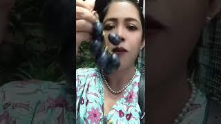 asmr Black GRAPES  eating/ #shorts #fruit #grapes