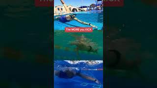 Why You Need to STOP Kicking While Swimming