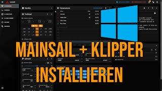 Mainsail + Klipper installieren auf dem Raspberry PI unter Windows