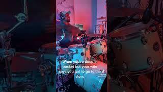 Practice every chance you get. #drumpractice #drumvideo #drumgroove