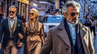 Elegant Over 50 Street Style in London | Timeless Fashion Inspiration 