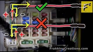 Best Fuse tap explanation! - How to install a Fuse Tap for proper hardwiring & orientation