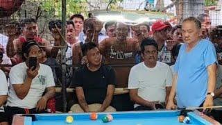 Efren' Bata' Reyes vs Wawa cdo highlights pocketing, Wala talaga kupas legend magician  billiard