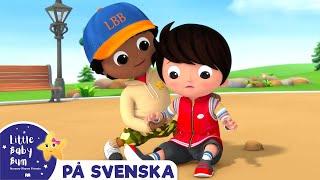 Alla kan ju skada sig | Little Baby Bum - Svenska | Swedish Cartoons for Kids | Barnvisor