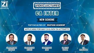 CA INTER NEW SCHEME VIDEO LECTURES BY EKATVAM ACADEMY