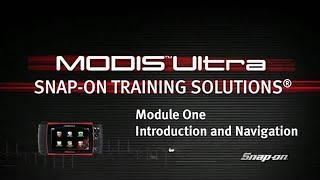 MODIS Ultra Training Module 01 | Snap-on Diagnostics UK