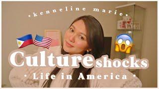 MY CULTURE SHOCKS LIVING IN AMERICA  AS A NATIVE FILIPINA