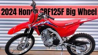 2024 Honda CRF125F Big Wheel: Fun & Easy Ride | Review