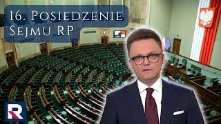 16 posiedzenie Sejmu RP dzień pierwszy 23 lipca 2024 - Transmisja na ŻYWO z obrad Sejmu  