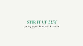 House of Marley | How to set up the Stir It Up Lux Turntable