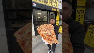 PIZZA GIGANTE EN ESPAÑA!  #preguntaseria #kelvynpadilla #españa