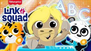 Rock the Aphabet A to Z with Yak! | Music For Kids | Link Squad | Fisher Price