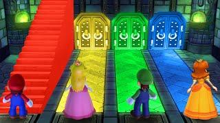 Mario Party 10 Minigames - Mario Vs Peach Vs Daisy Vs Luigi (Master Difficulty)