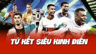 TỔNG KẾT VÒNG 1/8 EURO 2024 GIỌT NƯỚC MẮT RONALDO, TỨ KẾT SIÊU KINH ĐIỂN