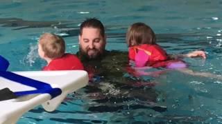 Cranio Dad takes the kids swimming!