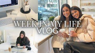 Weekly Vlog: Roomie Date, Snow Day, Workouts, & More!