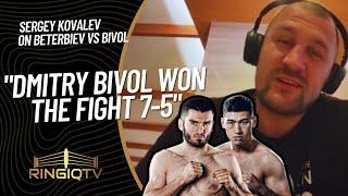 "BIG PROBLEM!" KOVALEV REACTS TO BETERBIEV VS BIVOL! "BIVOL WON 7-5! HE WAS MORE ACCURATE"