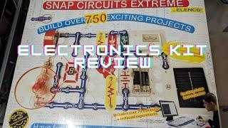 Elenco Snap Circuits Extreme SC-750 - Fun Educational Electronics Hobby Kit Great for Kids or Adults